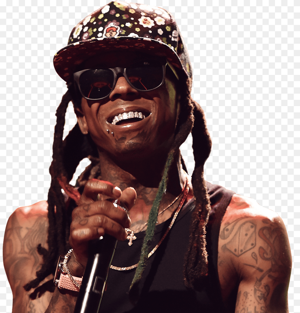 Lil Wayne Lil Wayne, Accessories, Sunglasses, Skin, Person Png Image