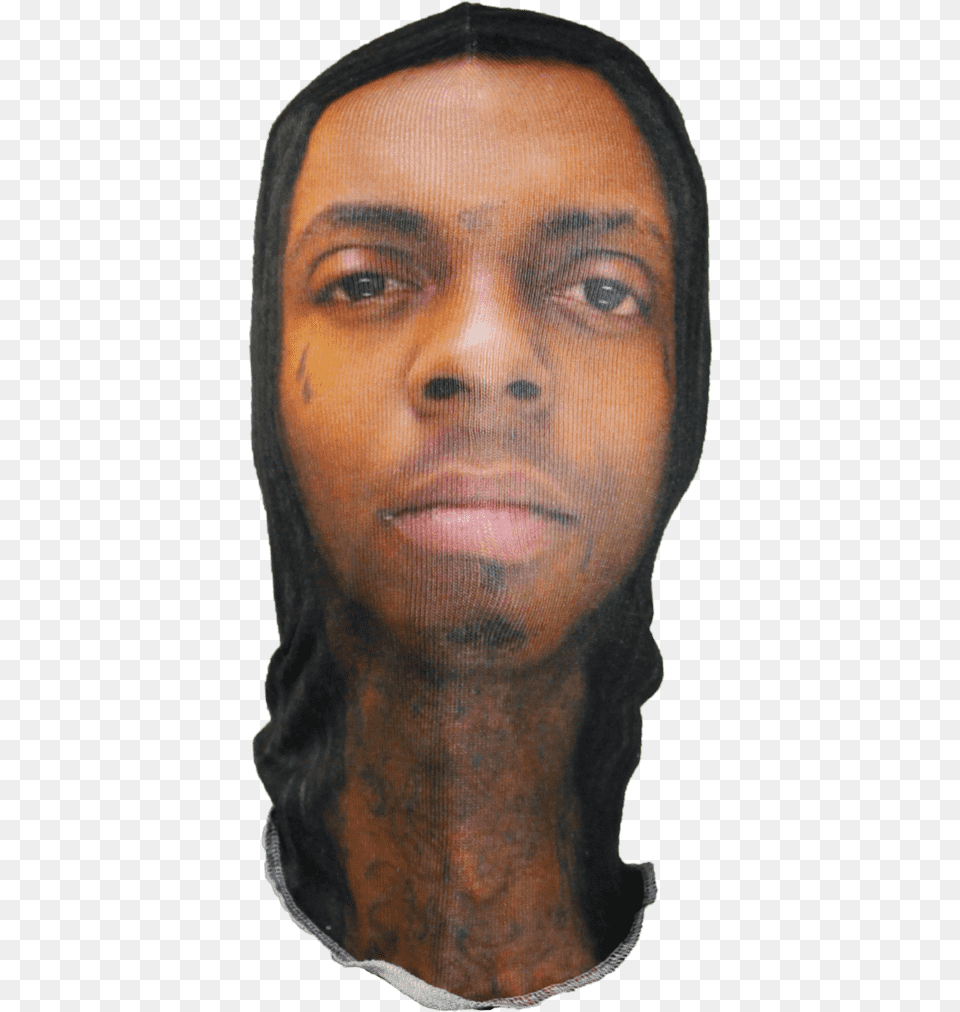Lil Wayne Mask Lil Wayne Face, Portrait, Photography, Head, Person Png