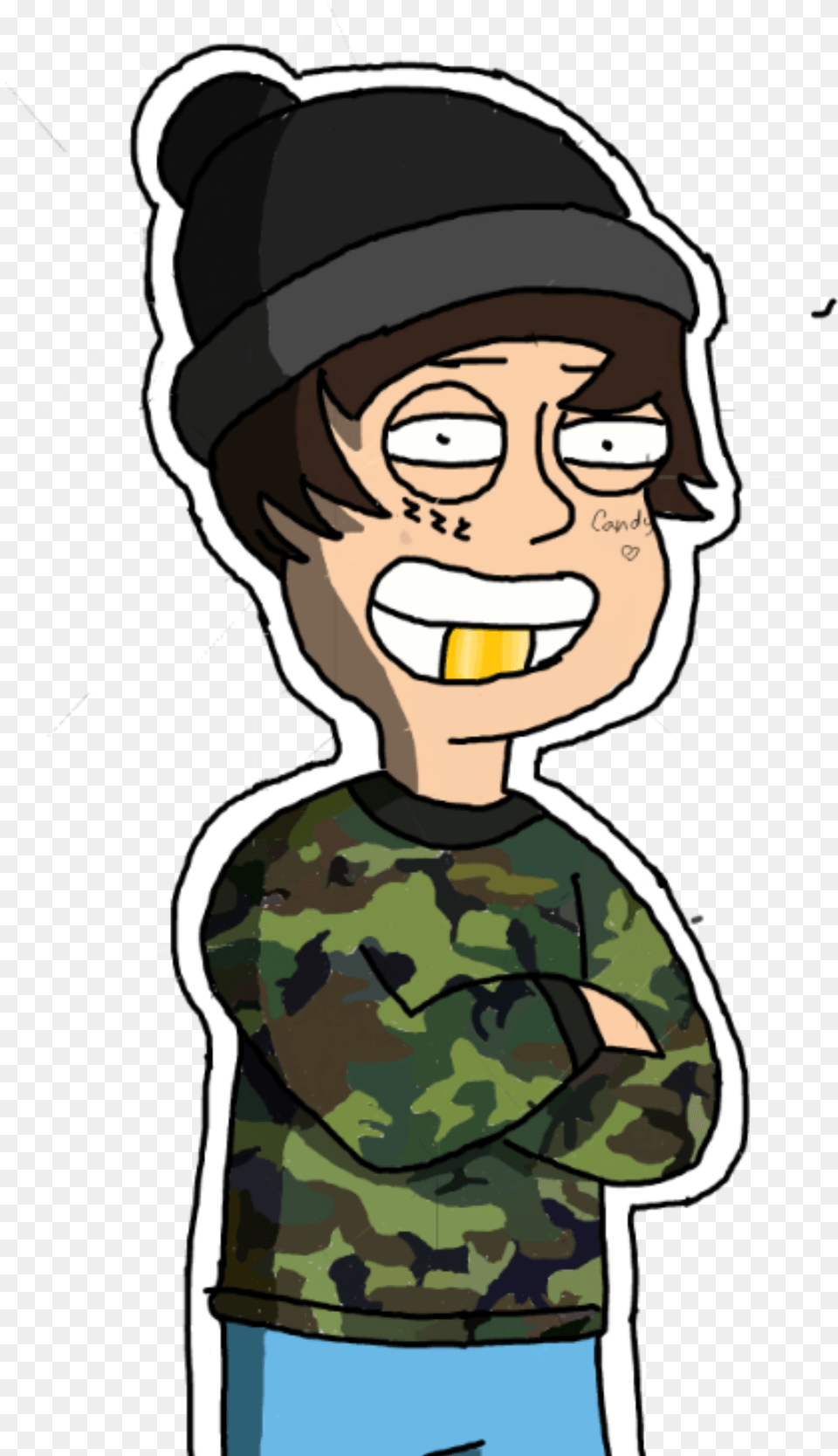 Lil Xan Cartoon, Baby, Person, Face, Head Free Png Download