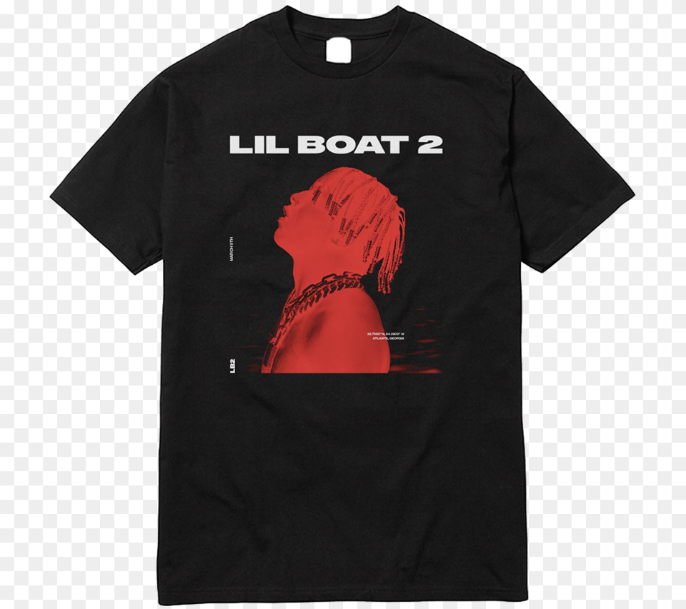 Lil Yachty Lil Boat 2 Merch, Clothing, T-shirt, Adult, Female Png