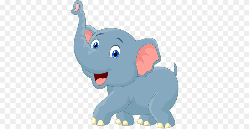 Lil Zoo Cartoon Elephant, Animal, Mammal, Pig, Plush Free Png Download