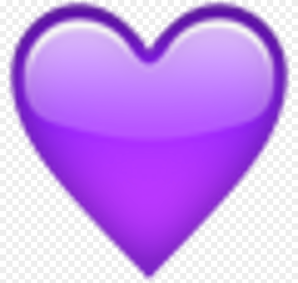 Lila Purple Emoji Apple Freetoedit Purple Heart Emoji Transparent, Balloon, Person Png Image