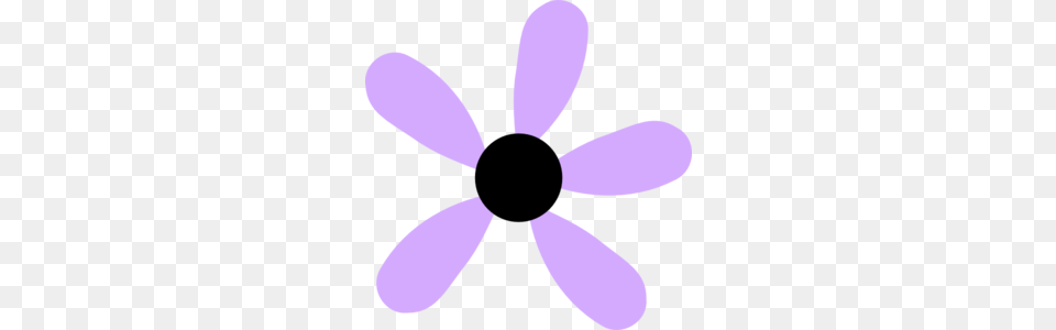 Lilac Flower Five Clip Art, Machine, Propeller, Appliance, Ceiling Fan Png Image
