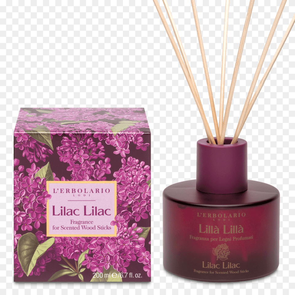 Lilac Home Fragrance, Bottle, Flower, Plant, Purple Free Png