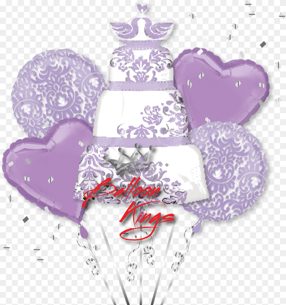 Lilac Wedding Bouquet, Food, Cake, Dessert, Birthday Cake Free Png