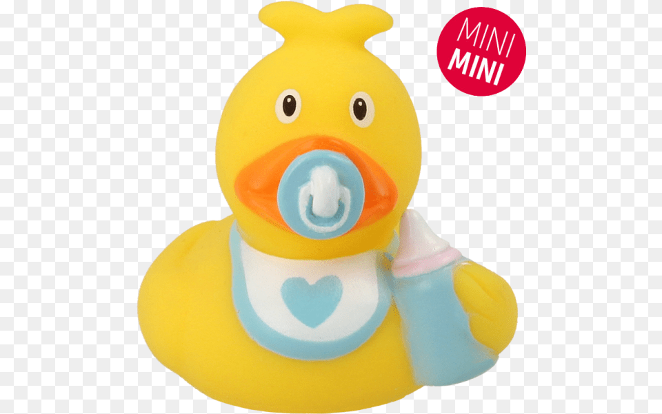 Lilalu Quietscheente Mini Baby Ente Junge Frontansicht Baby Toys, Toy, Plush Free Png Download
