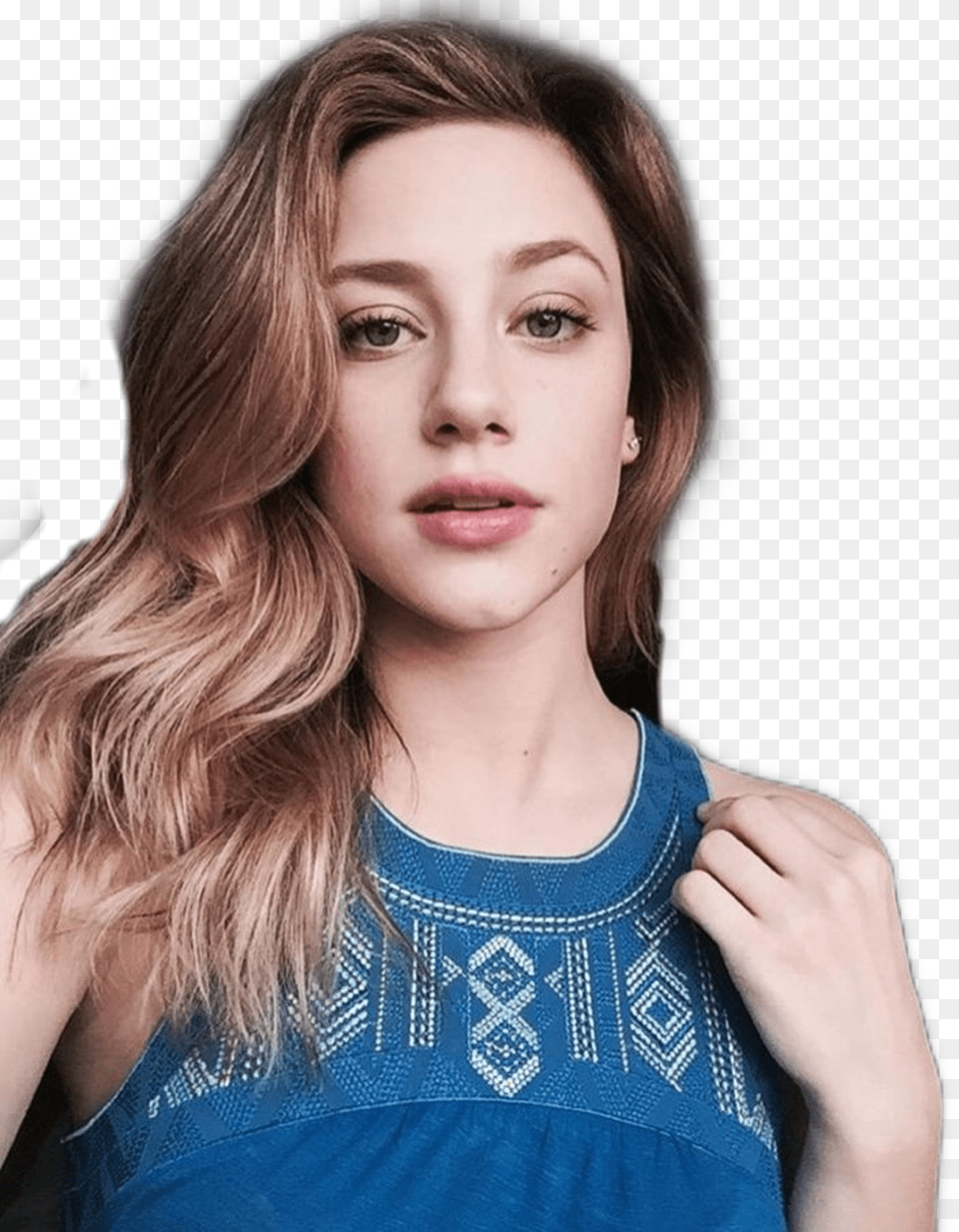 Lili Reinhart Flash Download Betty Cooper Riverdale Hot, Adult, Person, Neck, Head Free Png