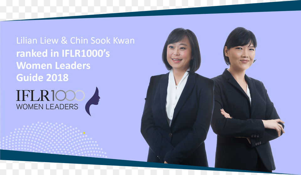 Lilian Liew And Chin Sook Kwan Ranked In Public Speaking, Woman, Suit, Person, People Free Png