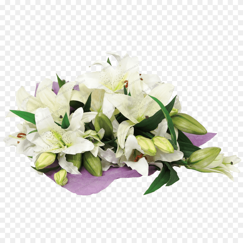 Lilies Bouquet, Flower, Flower Arrangement, Flower Bouquet, Plant Free Png Download