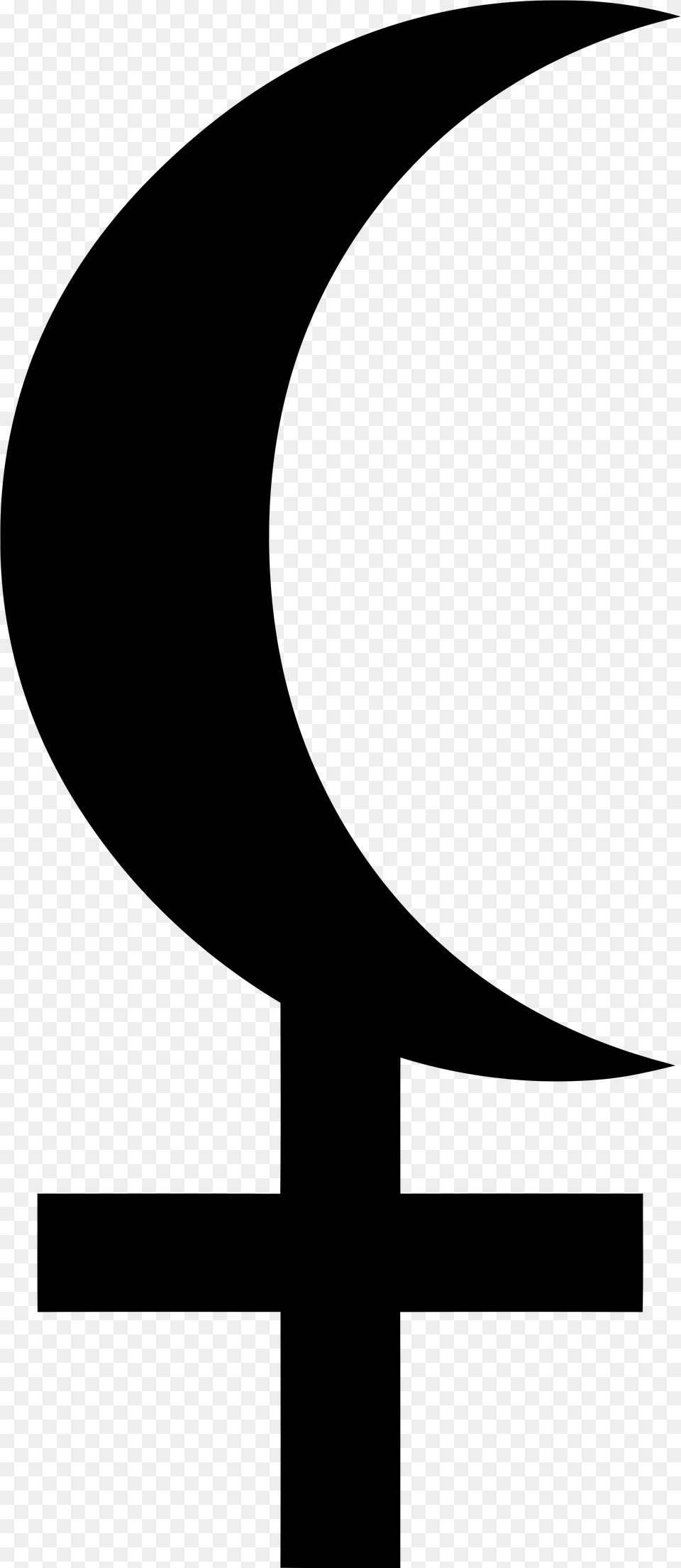 Lilith Symbol, Gray Png Image