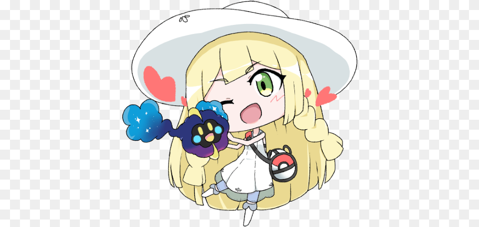 Lillie And Nebby Team Fortress 2 Nebby Lillie, Book, Comics, Publication, Baby Free Png