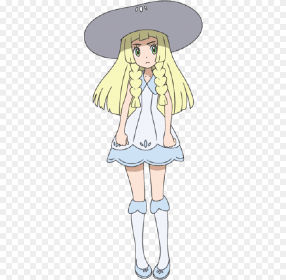 Lillie Mywaifulist Pokemon Lillie, Book, Comics, Publication, Person Free Png Download