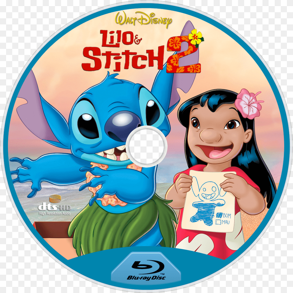 Lilo And Stitch 2 Stitch Has A Glitch 2005, Disk, Dvd, Baby, Person Free Png