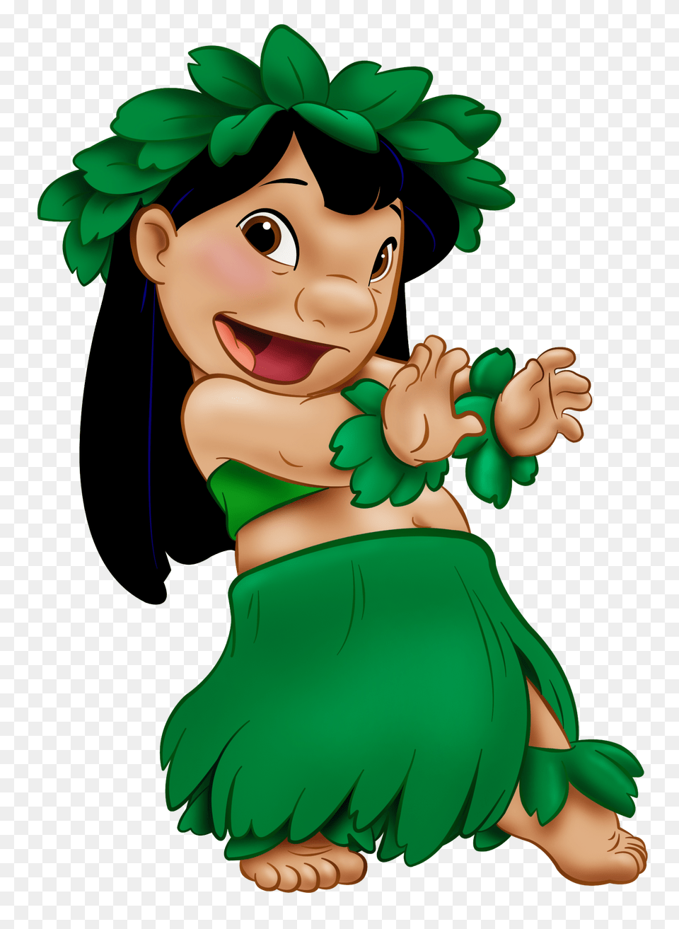 Lilo And Stitch Lilo Dance, Hula, Toy, Face, Head Free Png