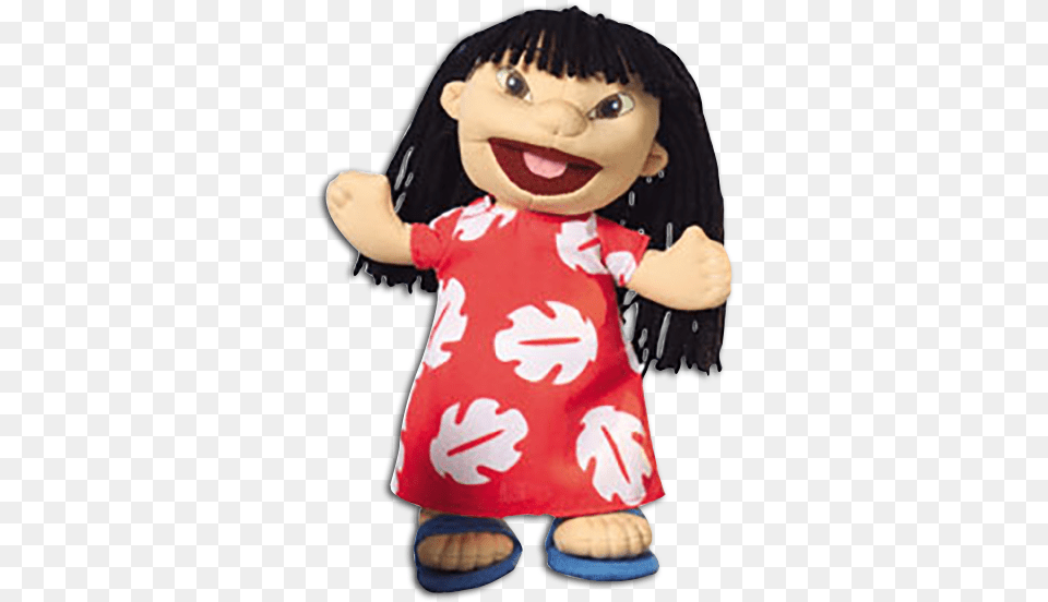 Lilo Plush Doll Hawaiian Girl Stuffed Toy Lilo Stuffed Doll, Baby, Person, Clothing, Dress Png