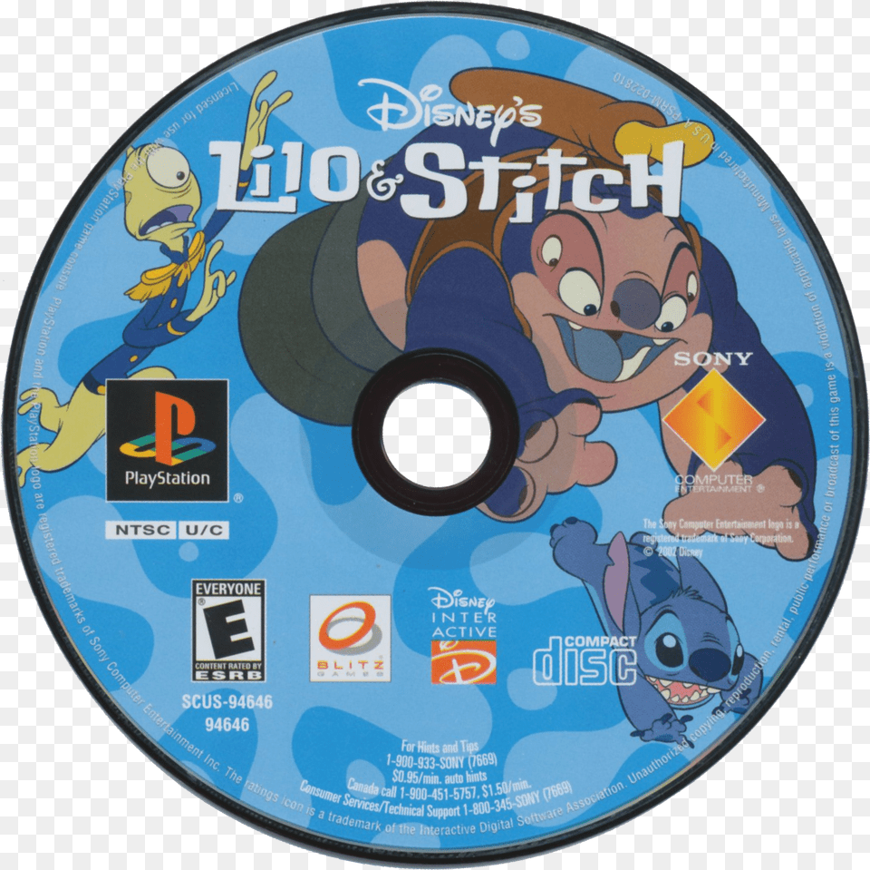 Lilo U0026 Stitch Details Launchbox Games Database Optical Storage, Disk, Dvd, Tape, Face Free Transparent Png