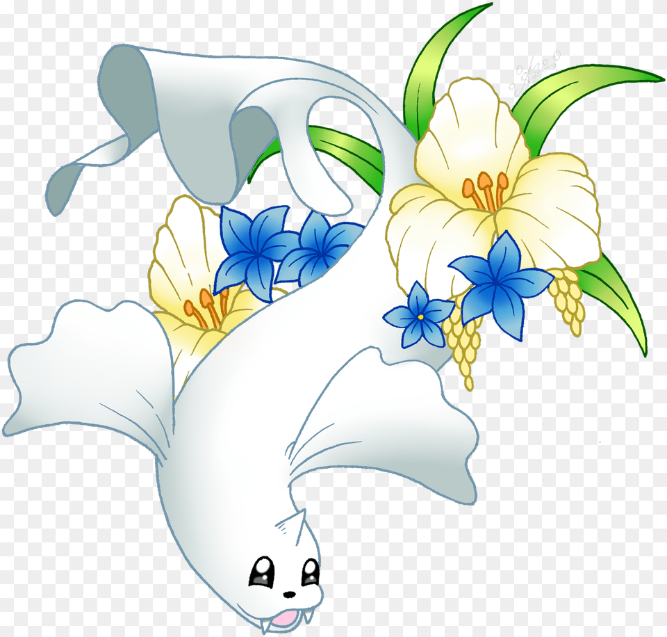 Lily, Art, Flower, Graphics, Plant Png Image
