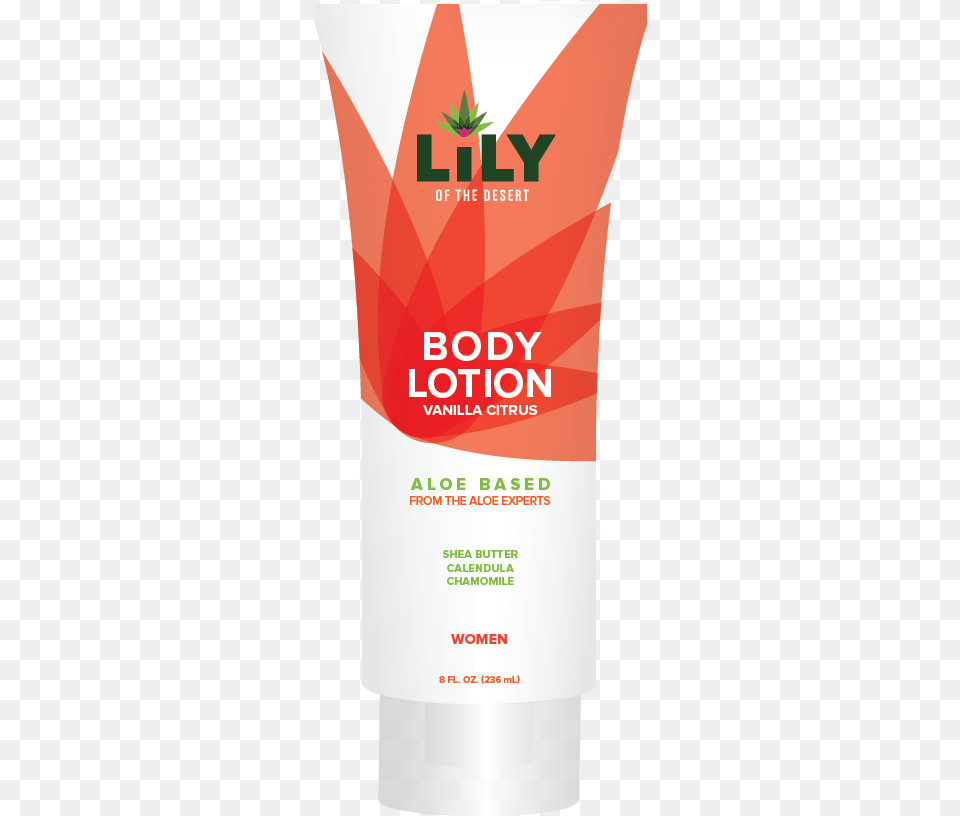 Lily Of The Desert Body Lotion, Bottle, Cosmetics, Sunscreen, Dynamite Free Transparent Png