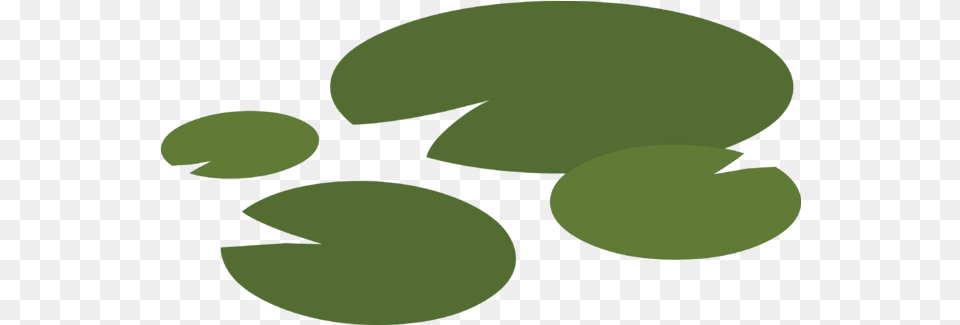Lily Pad Circle, Green, Symbol Free Png Download