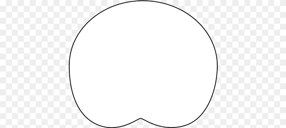Lily Pad Clipart Black And White Circle, Head, Person, Astronomy, Moon Free Png