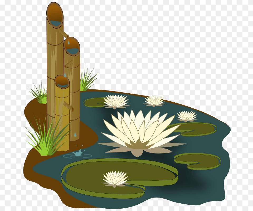 Lily Pond Cliparts, Water, Nature, Outdoors, Emblem Free Png Download