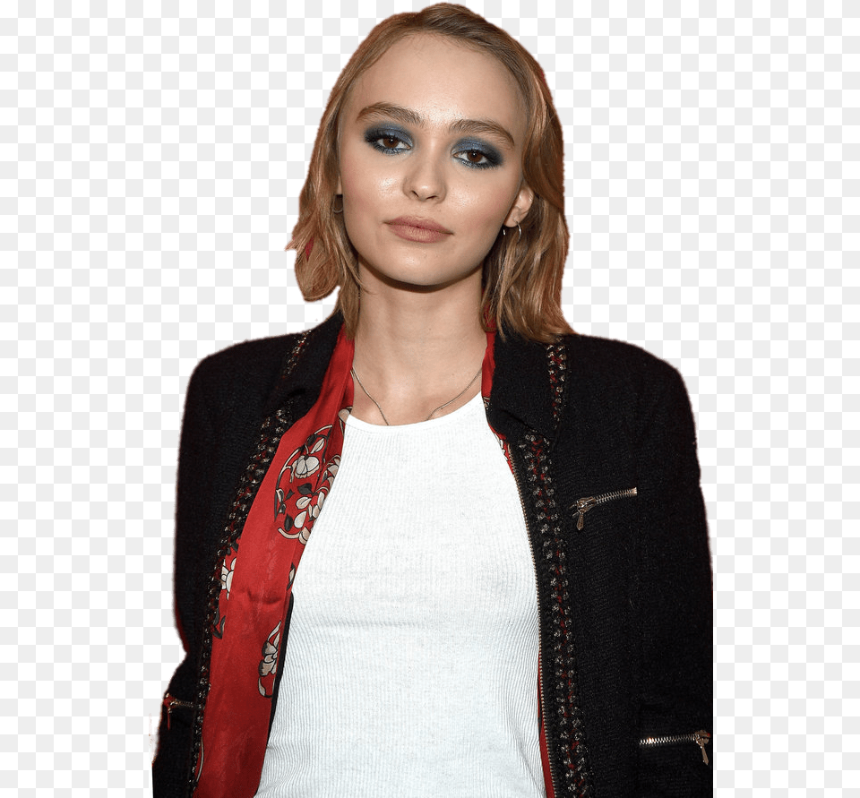 Lily Rose Depp Lily Rose Depp, Clothing, Coat, Jacket, Adult Free Png Download