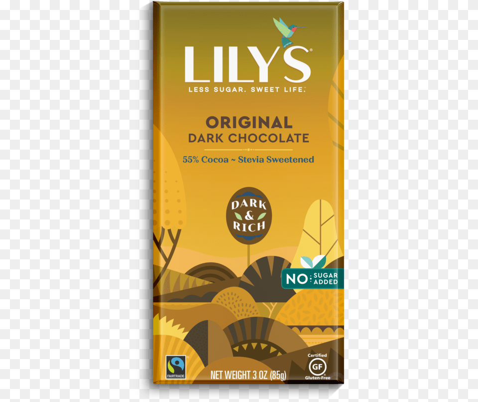 Lily S Sweets Lily39s Chocolate Salted Almond, Advertisement, Poster, Book, Publication Png Image