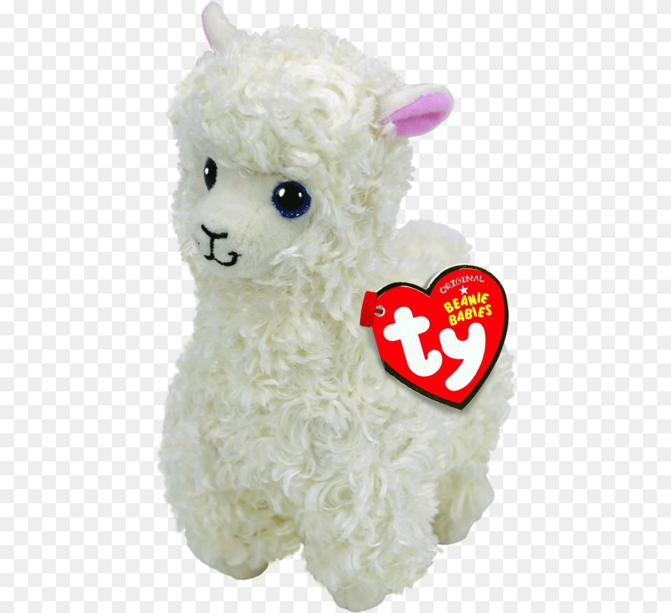 Lily The Cream Llama Regular Beanie Babiestitle Lily Llama Beanie Boo, Plush, Toy, Animal, Bear Free Png