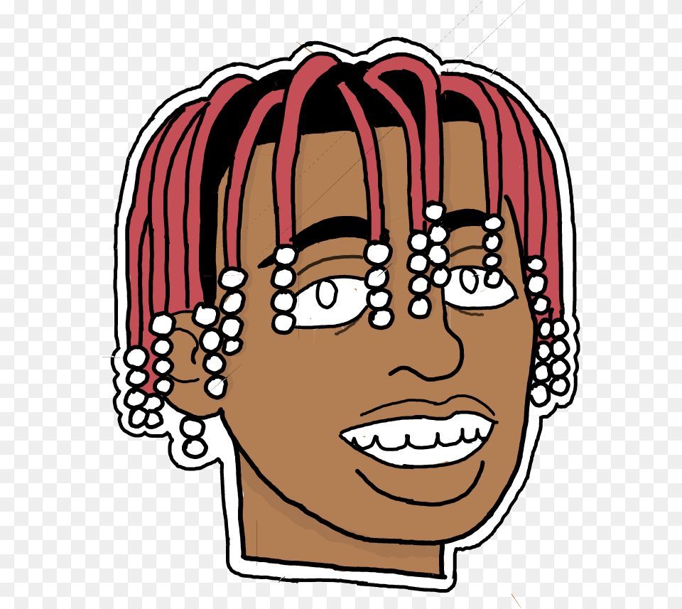 Lilyachty Sticker Hair Design, Baby, Person, Accessories, Face Png