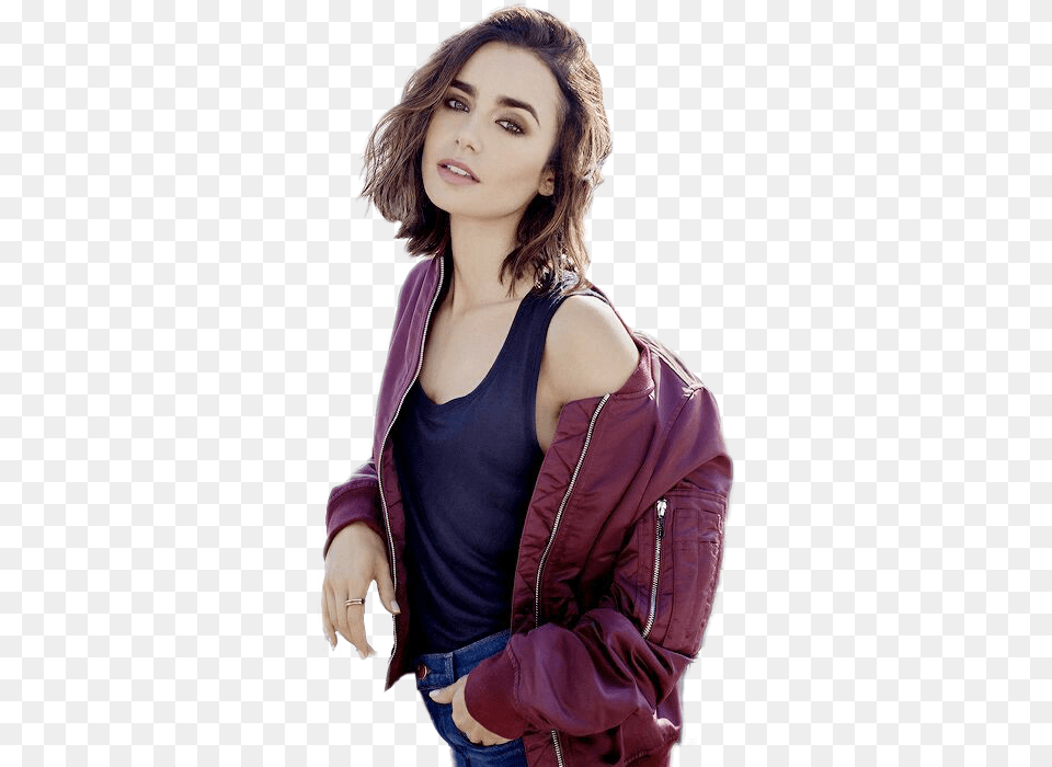 Lilycollins Beach Baby Birthday Cars Colorful Balloon Lily Collins, Clothing, Coat, Face, Head Png