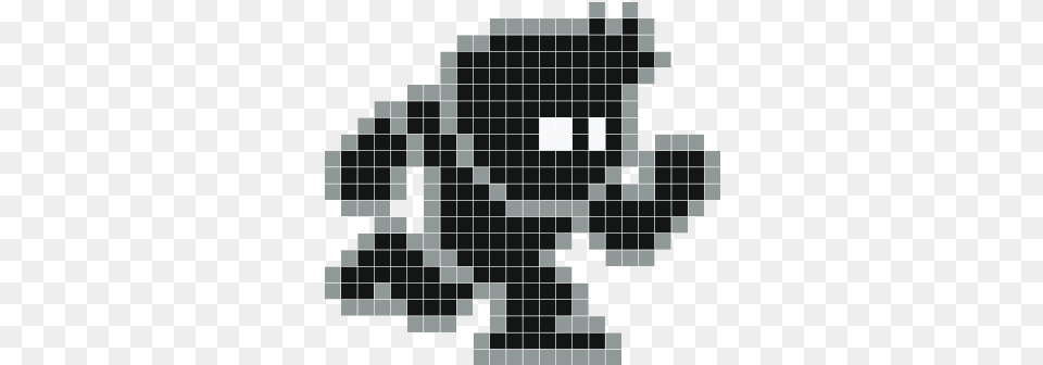 Limbo Black Running Man Monochrome, Pattern, Qr Code, Art Free Png Download