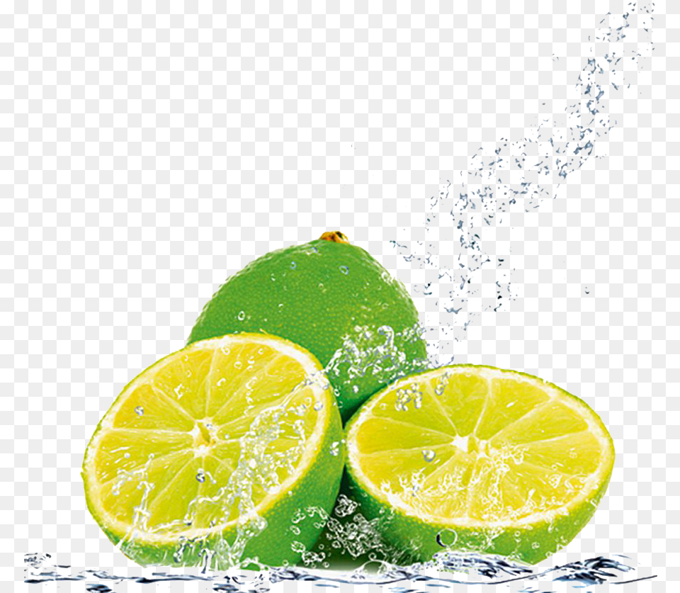 Lime Affair Nz Lemon Water Splash, Citrus Fruit, Food, Fruit, Plant Png