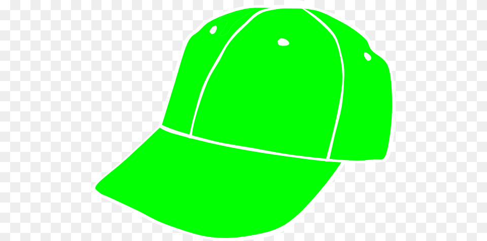Lime Baseball Cap Clip Art, Baseball Cap, Clothing, Hat, Hardhat Png Image