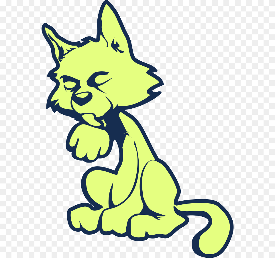Lime Cat Clip Arts For Web, Art, Accessories, Baby, Person Png Image