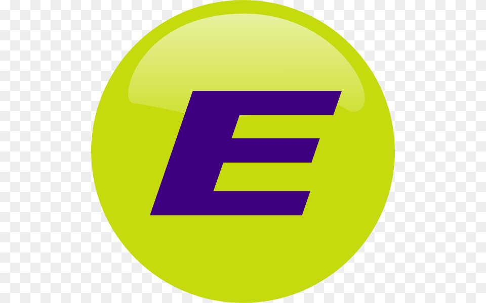 Lime Circle Button Clip Art At Clkercom Vector Button E, Logo, Disk, Symbol Png Image