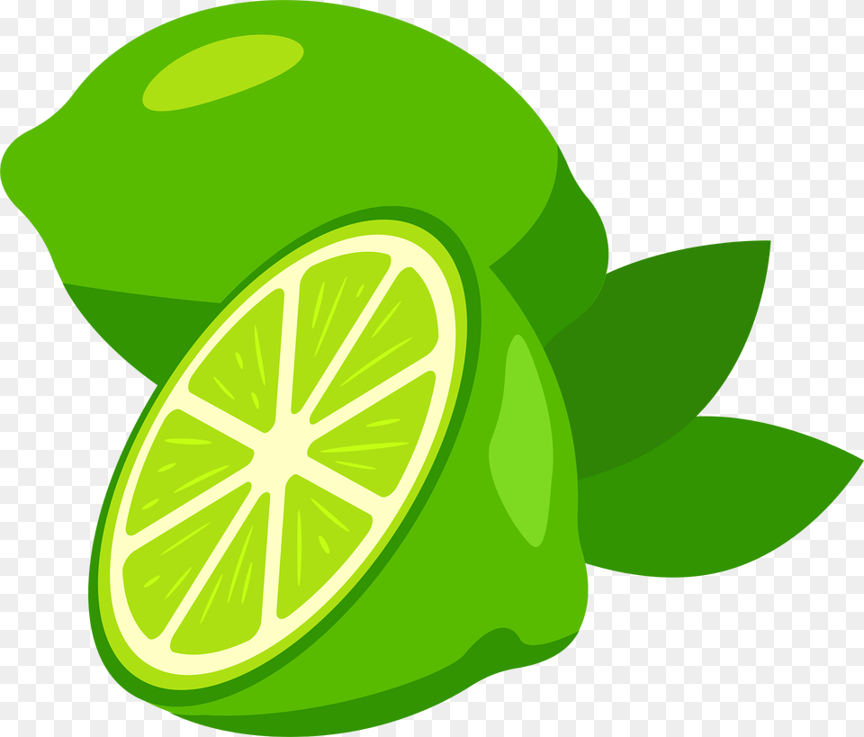 Lime Clipart, Citrus Fruit, Food, Fruit, Plant Png Image