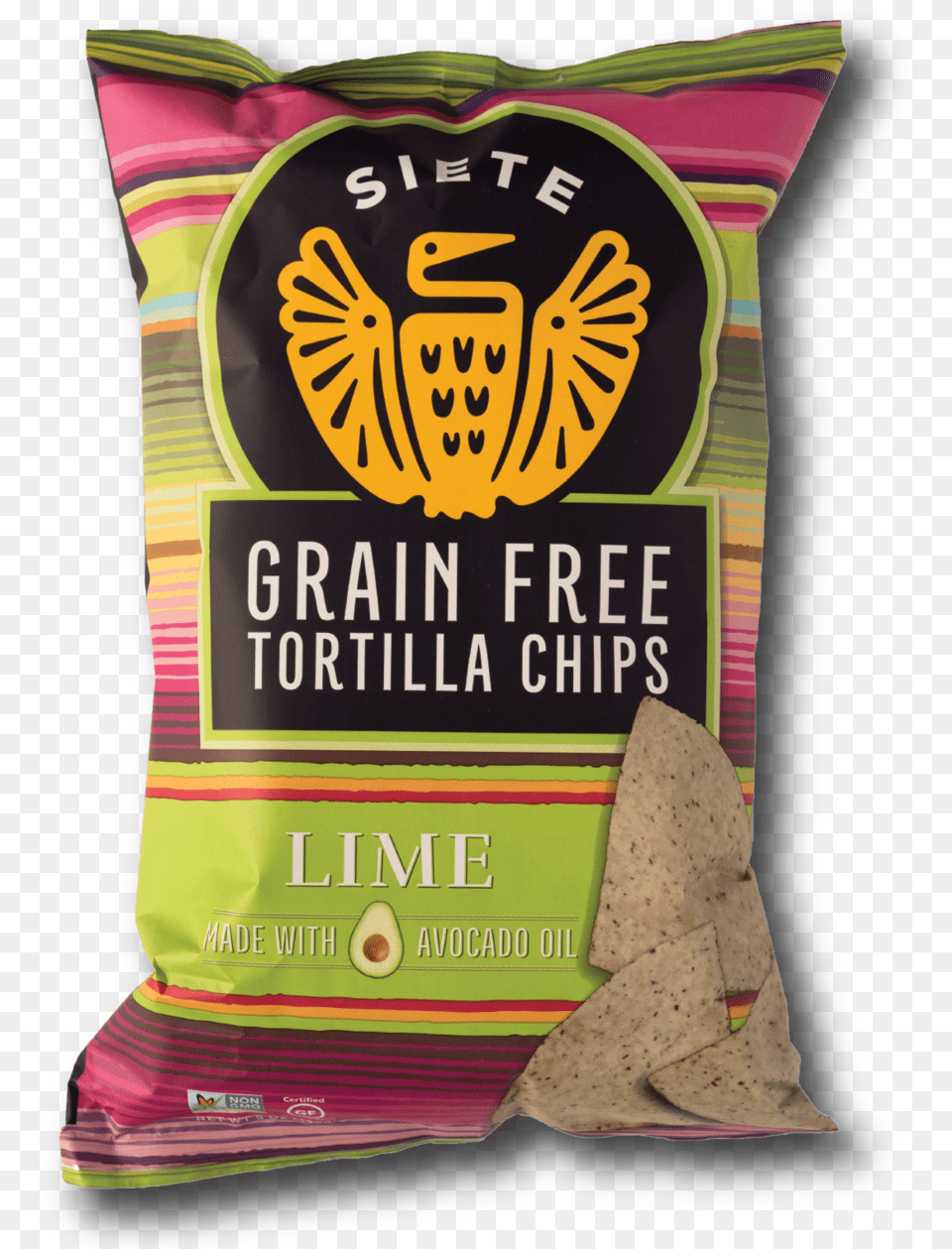 Lime Grain Tortilla Chips Siete Tortilla Chips Grain Lime 5 Oz, Bread, Food, Snack Free Png Download
