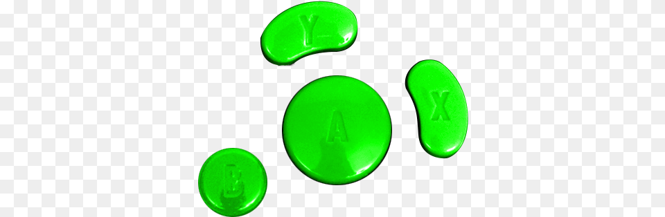 Lime Green Gamecube Buttons Circle Png