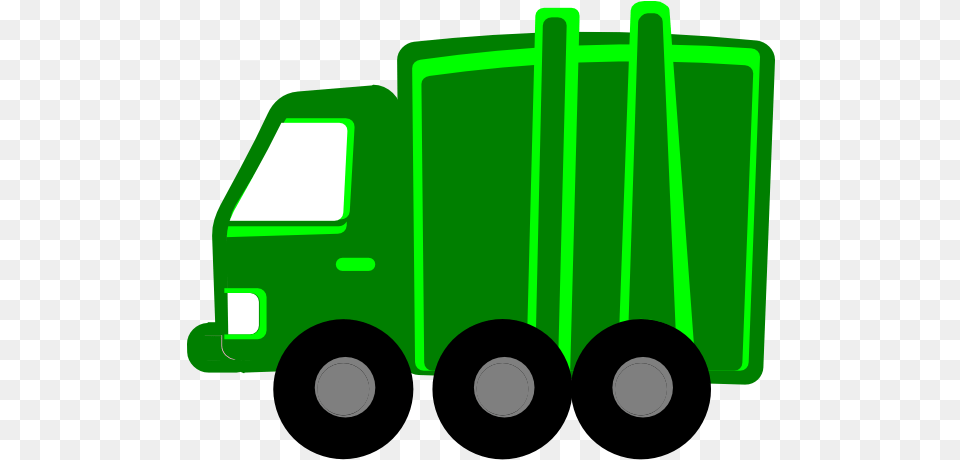 Lime Green Garbage Truck Svg Clip Arts Green Garbage Truck Clip Art, Moving Van, Transportation, Van, Vehicle Free Transparent Png