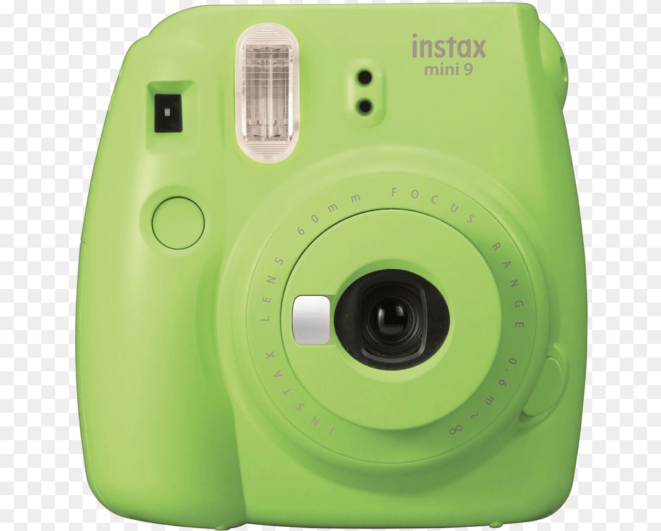 Lime Green Polaroid Camera, Digital Camera, Electronics Free Png Download