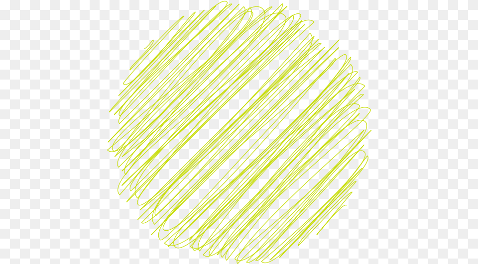 Lime Green Scribble Lines Wire, Coil, Spiral Free Png