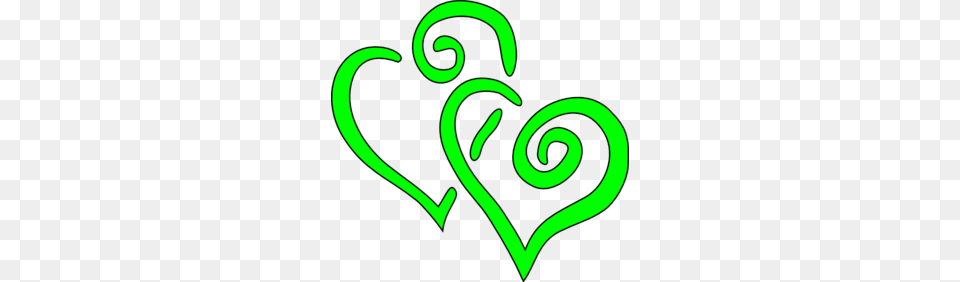 Lime Heart Cliparts, Light Free Transparent Png