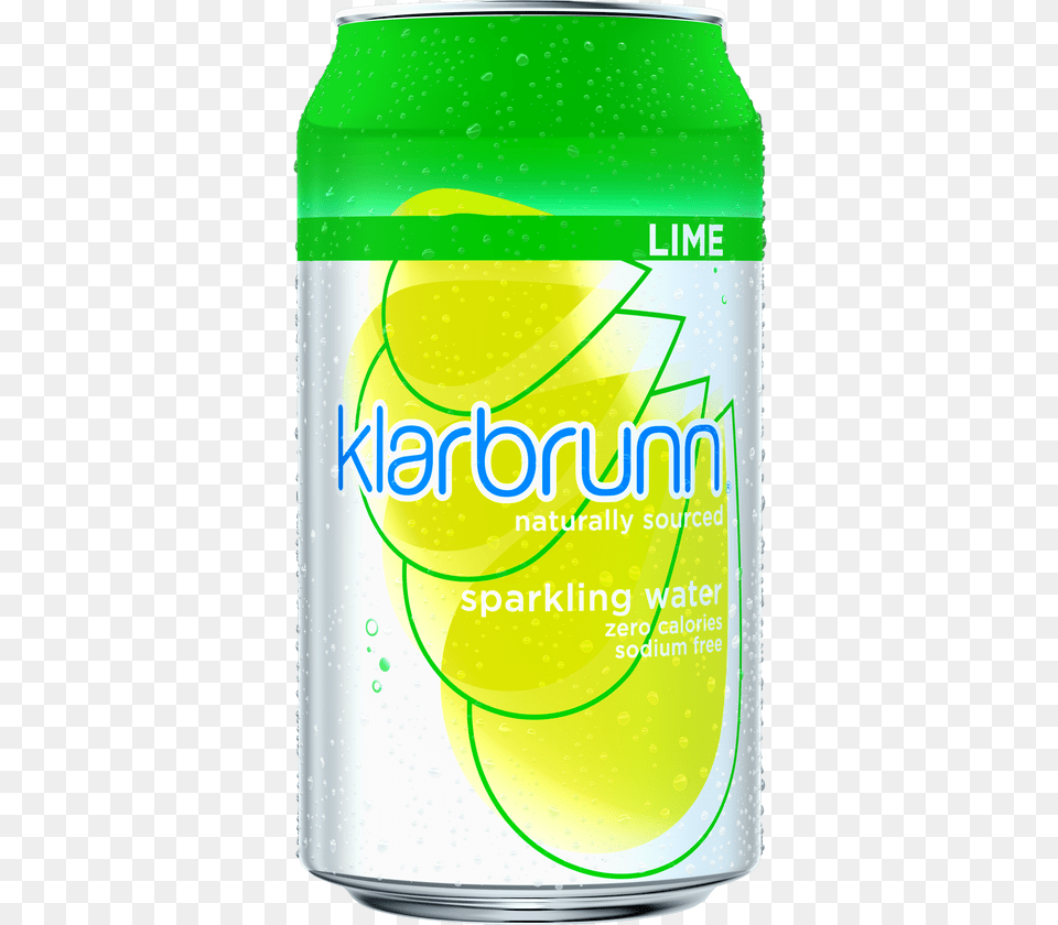 Lime Lime Sparkling Water, Can, Tin Free Transparent Png