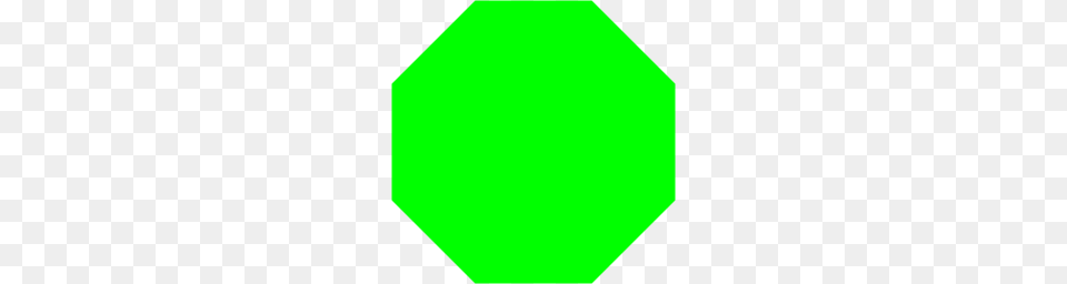 Lime Octagon Icon, Green Png