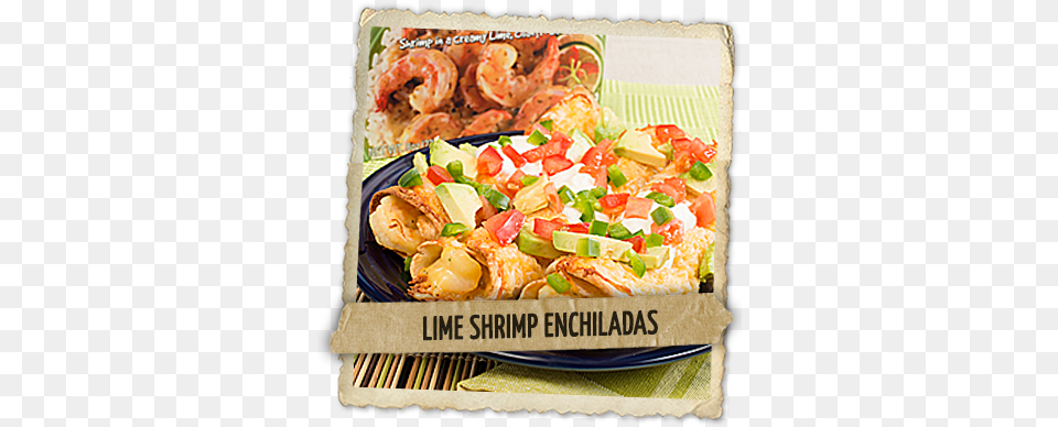 Lime Shrimp Enchiladas Margaritaville Island Lime Shrimp 8 Oz, Dish, Food, Lunch, Meal Png Image