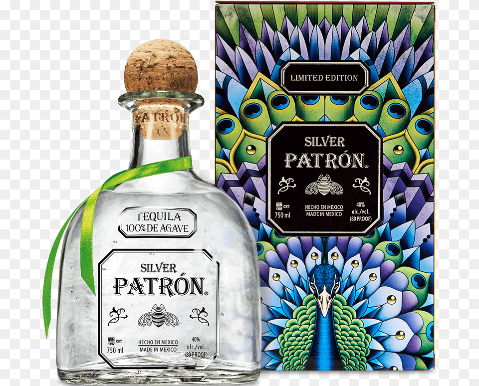 Limited Edition 2017 Mexican Heritage Tin Patron Silver Blanco Tequila, Alcohol, Beverage, Liquor, Animal Free Transparent Png