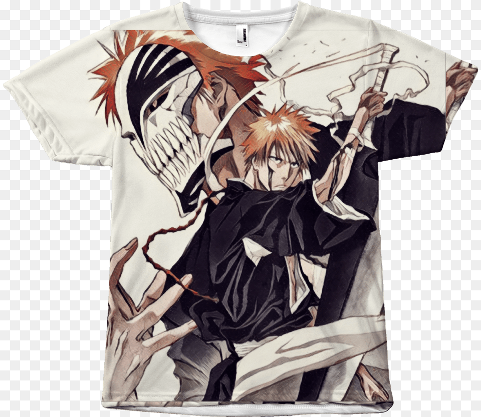 Limited Edition Bleach Ichigo Kurosaki Tee Many Seasons Of Bleach Are There, T-shirt, Book, Clothing, Comics Free Transparent Png