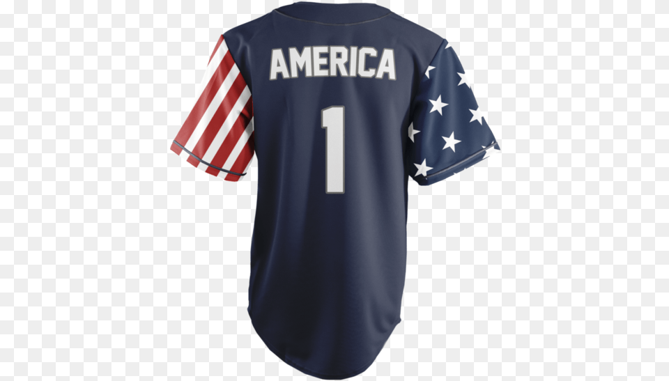 Limited Edition Blue America Trump, Clothing, Shirt, T-shirt, Jersey Free Transparent Png