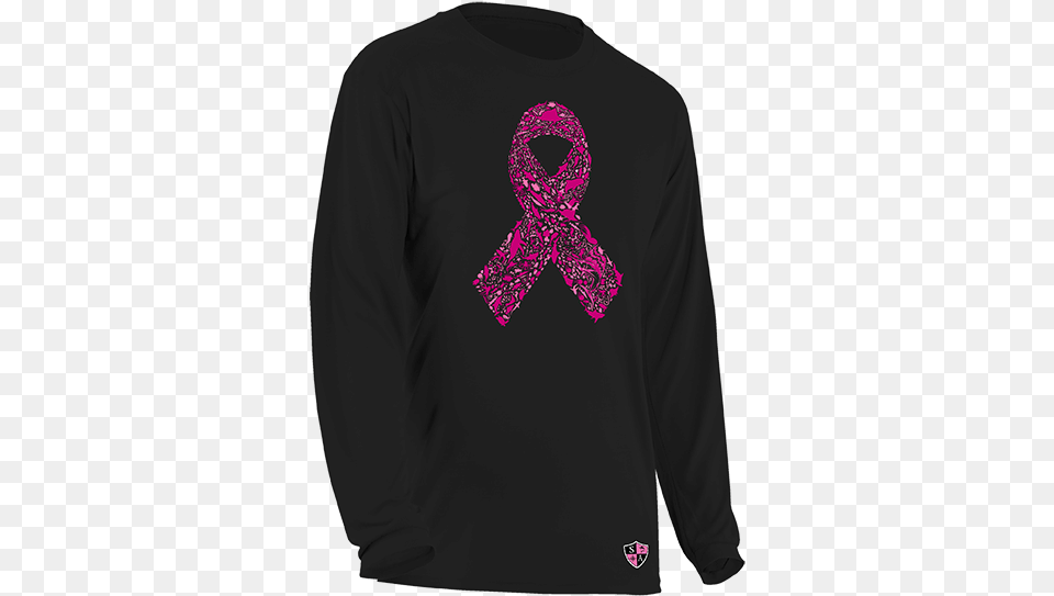 Limited Edition Breast Cancer Awareness Long Sleeved T Shirt, Clothing, Long Sleeve, Sleeve, Hoodie Png Image