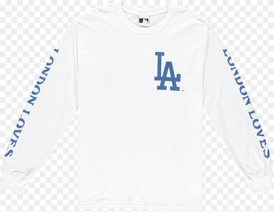 Limited Edition Lola X Dodgers Long Sleeved Tee U2014 London Loves La, Clothing, Long Sleeve, Shirt, Sleeve Free Png Download